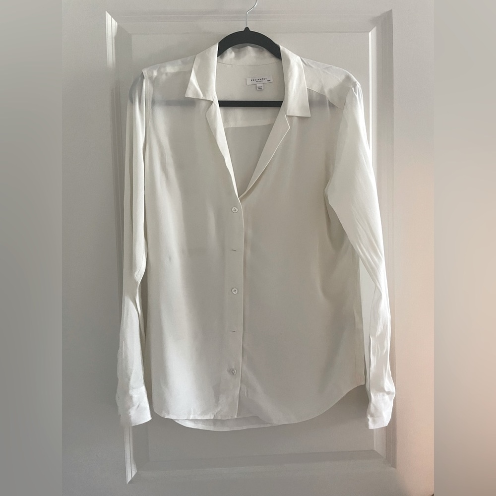 Equipement Silk Button Down shirt